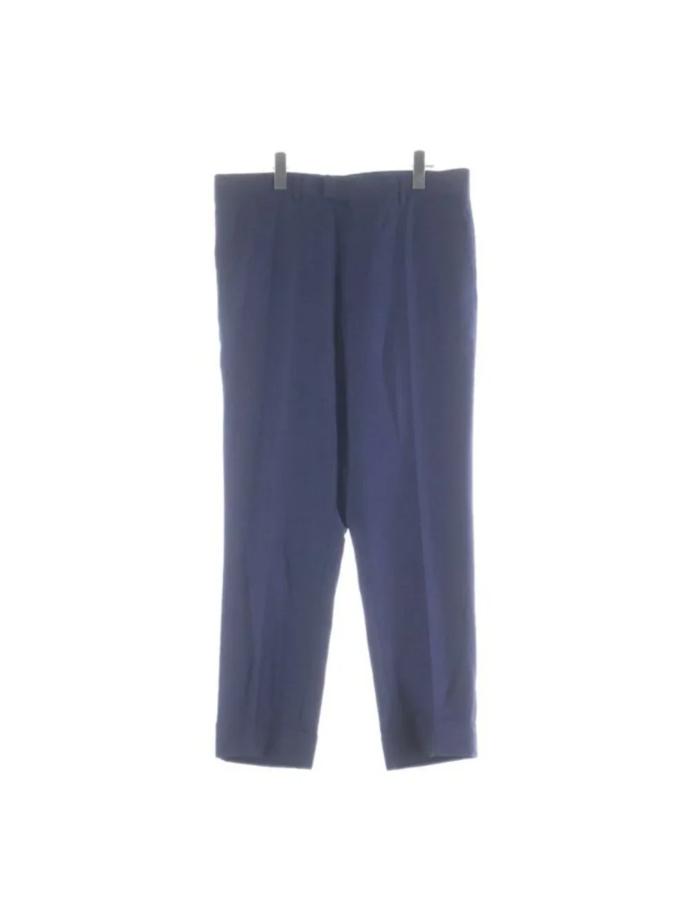 Gucci Wool Pants Pleated Trousers Navy